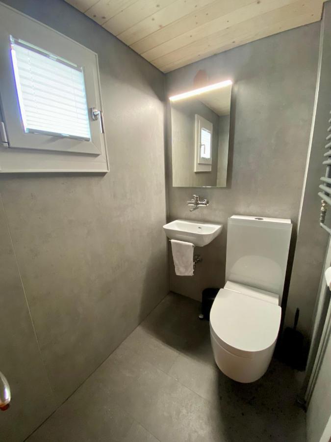 Chalet Egglen "Typical Swiss House, Best Views, Private Jacuzzi" Sigriswil Bagian luar foto